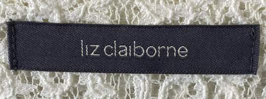 Liz Claiborne White Long Sleeve - Size Large image number 3