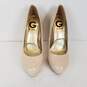 G By Guess Nude Pump Stiletto Heels Cream Tan Women' Size: 7M image number 6