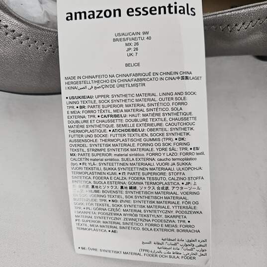 Amazon Essentials Silver Flats image number 4