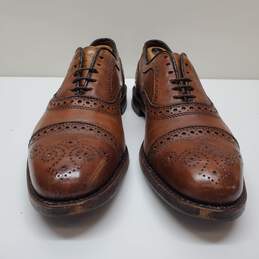 Allen Edmonds Strand Cap-Toe Oxford Dress Shoes Walnut 1635 Size 8.5 alternative image
