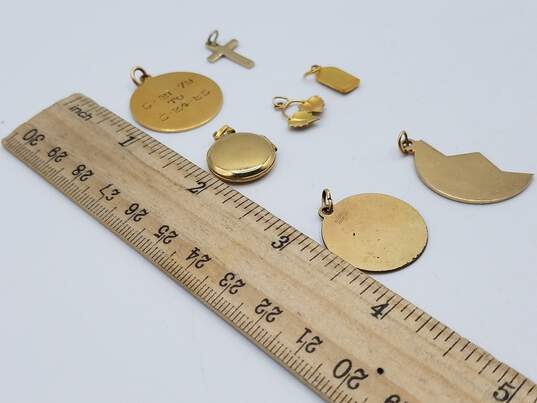 1/20 Yellow Gold Filled Pendants Mixed Lot of 6 image number 2