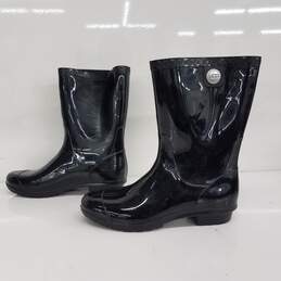 UGG Sienna Rain Boots Black Size 8