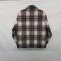 Abercrombie & Fitch Gray & Maroon Plaid Button Up Shacket WM Size XS NWT image number 2
