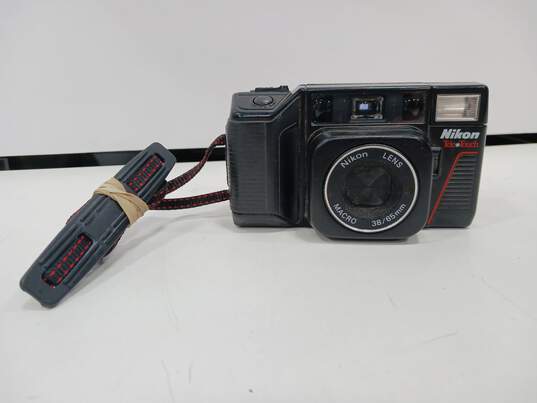 Nikon Tele Touch Point & Shoot 35mm Film Camera w/Neck Strap image number 2