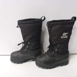 Sorel Men's Black Work Boots Size 9 alternative image