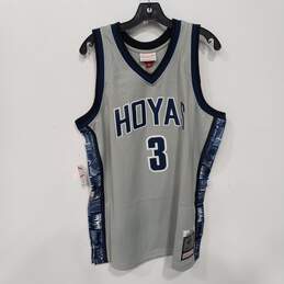 Mitchell & Ness Men's NCAA Georgetown Hoyas #3 Iverson Jersey Size XL with Tags