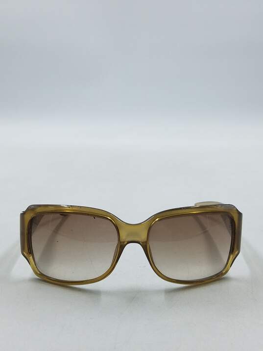 DIOR Gold Tinted Square Sunglasses image number 2