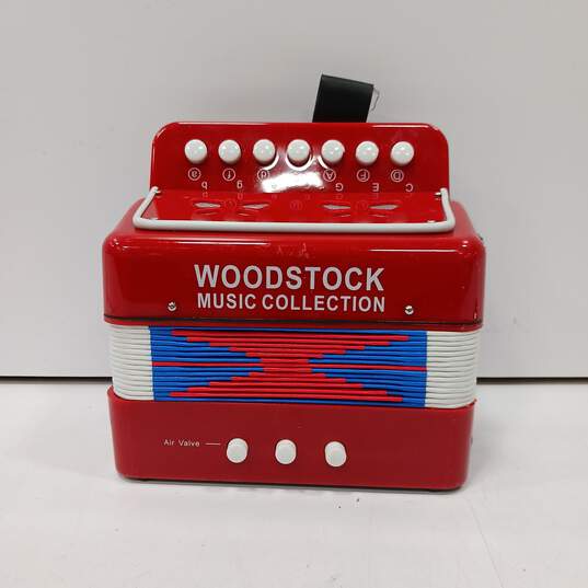 Woodstock Music Collection Mini Child's Accordion image number 1