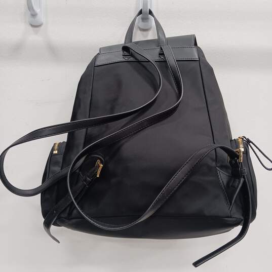 Michael Kors Women's Black Nylon Backpack image number 2