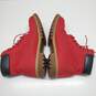 Timberland Men's Red Hiking Boots Size 11 image number 4