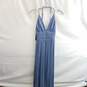 Lulus Women's Blue Polyester Ruffled Maxi Dress Size XS image number 1