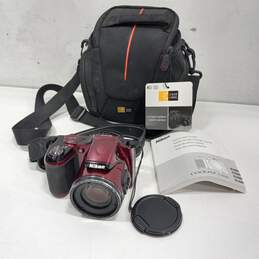 Nikon Coolpix L820 Camera w/ Case Logic Case