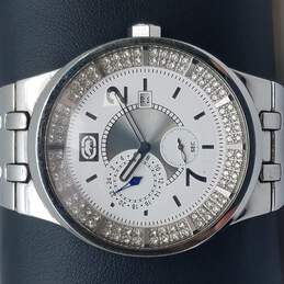 Marc Ecko E16507G1 Multi-Dial Stainless Steel And Crystal Watch