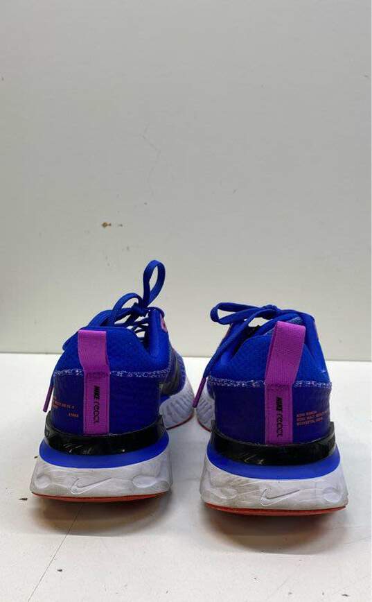 Nike Infinity React 3 Blue Athletic Shoe Women 8.5 image number 4