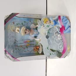 Disney Princess Cinderella Porcelain Doll W/Box