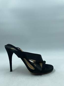 Chloé Black Slingback Sandals W 9 COA