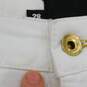 Love Moschino White Capris w/Gold Tone Buttons image number 10