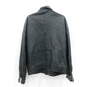 Members Only Premium Leather Men's Zipper & Button Up Jacket Size XL image number 1