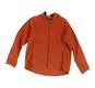 L.L. Bean Unisex Kids Orange Fleece Long Sleeve Full Zip Jacket Size Large 14/16 image number 1