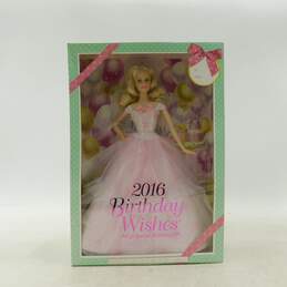Mattel 2016 Birthday Wishes Barbie Pink Label Collector Doll IOB