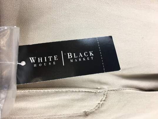 White House Black Market Women Casual Pants Brown M image number 4