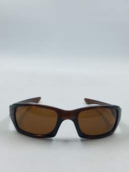 Oakley Fives Squared Brown Sunglasses alternative image