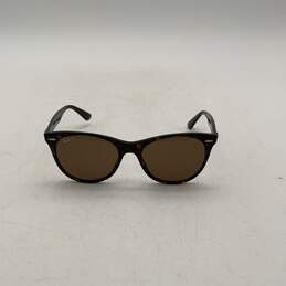Ray-Ban Womens RB 2185  Wayfarer II Washed Evolve Brown Full-Framed Sunglasses alternative image