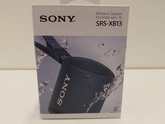 Best Buy: Sony EXTRA BASS Compact Portable Bluetooth Speaker Light Blue  SRSXB13/L
