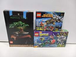 3pc Set of Assorted Lego Building Kits