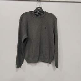 Polo by Ralph Lauren Cotton Crew Neck Pullover Sweater Size Large