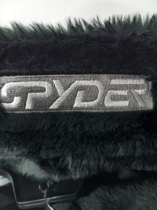 Spyder Women's Black Reversible Logo Full Zip Vest image number 4