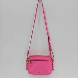 Fossil Bright Pink Crossbody Bag Purse
