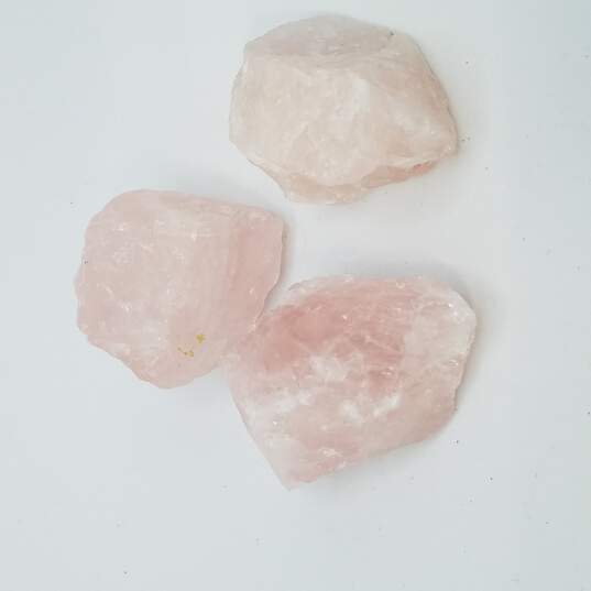Quartz Rose Quartz Amethyst Crystals & Stone Bundle 12pcs 258.5g image number 4