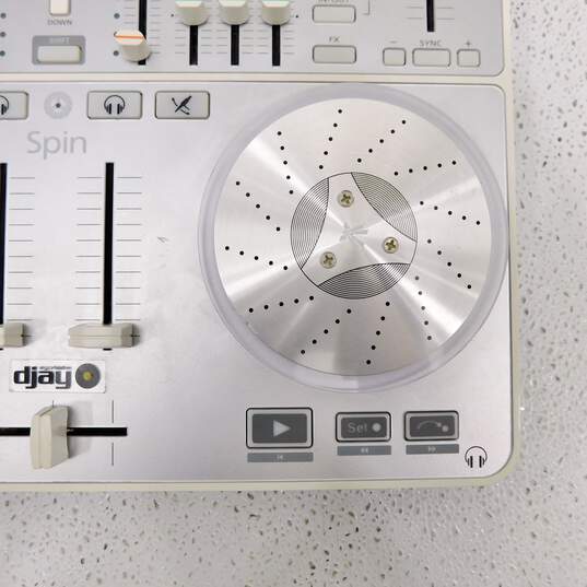 Vestax Brand Spin Model Silver DJ Controller image number 5