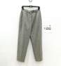 Women's Max Mara Gray Wool Pants Size 10 image number 1