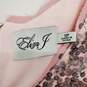 Eliza J. Pink Sequin Long Sleeved Dress WM Size 12 P NWT image number 3