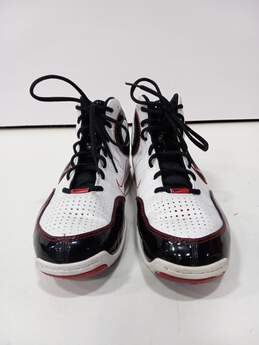 NIKE AIR MAX WHITE, BLACK, AND RED SNEAKERS MENS SIZE 10 alternative image