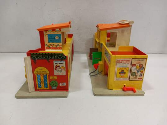 Fisher Price Playset Police, Gas, Garage, Fire, Post Office, Theater image number 4