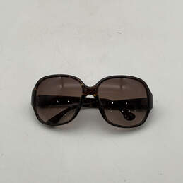 Womens Salina M2788S Brown Black Square Plastic Frame Full Rim Sunglasses