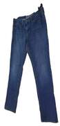 Womens Blue 712 Slim Fit Medium Wash Denim Straight Leg Jeans Size 30 image number 3