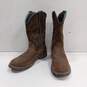 Ariat Leather Pull On Western Style Boots Size 8B image number 1