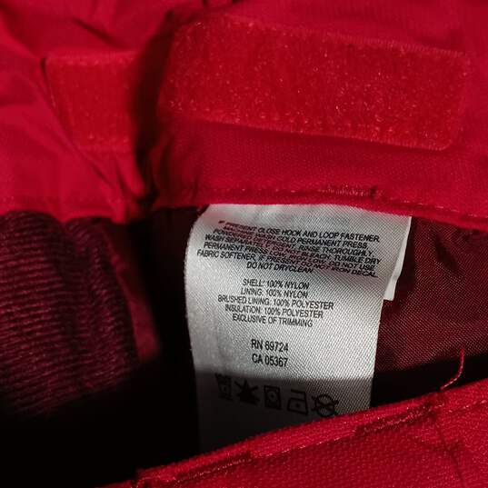 Columbia Women's Omni-Tech Red Snow Pants Size M image number 5