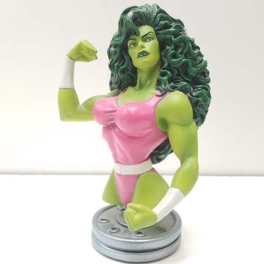 Bowen Designs She-Hulk Marvel Mini Bust #1391 /3000 Avengers IOB image number 2