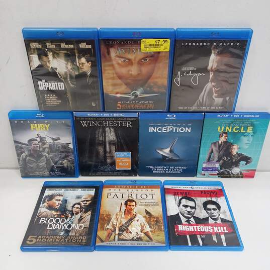 DVDs & Blu-Ray Action Movies Assorted 10pc lot image number 1