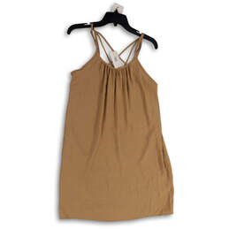 NWT Womens Beige Sleeveless Adjustable Strap Pullover Tank Top Size Small alternative image