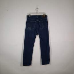 Mens Classic Fit Medium Wash Denim Straight Leg Jeans Size 34/32 alternative image