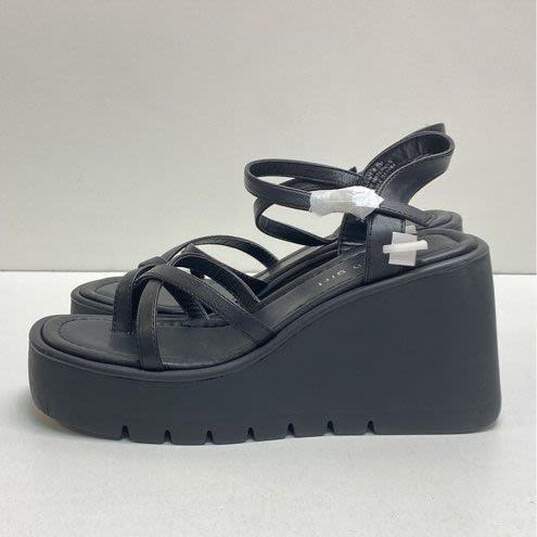 Madden Girl Vaultt Wedge Sandals Black 6.5 image number 2