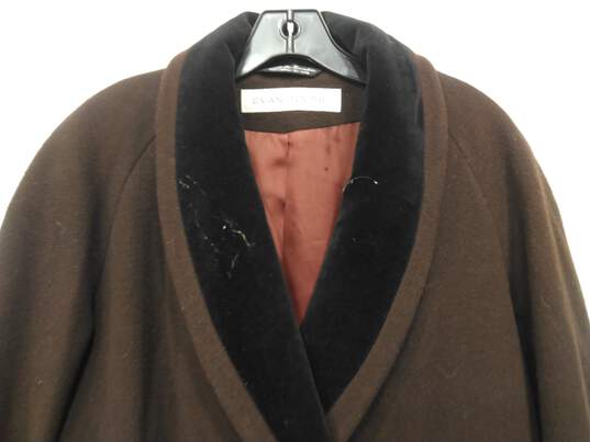 Evan Picone  Woman's Wool Overcoat Size 6 image number 3