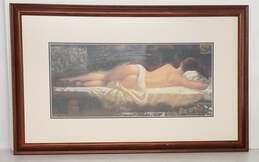 David Freeman | Sleeping Ltd Ed Serigraph 546/650 Framed 24x36