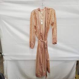 NWT Anthropologie Sequin Robe Pearl M/L